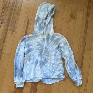 Abercrombie & FItch Blue Tie-Dye Hoodie
